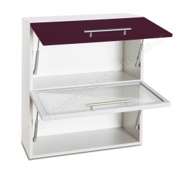 Élément haut 60 cm vitrée