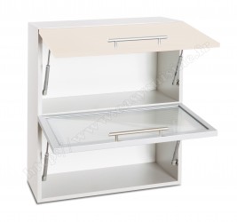 Élément haut 60 cm vitrée