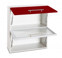 Élément haut 60 cm vitrée