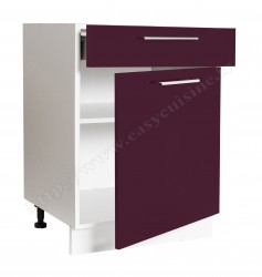 Élément bas 60cm 1 porte 1 tiroir
