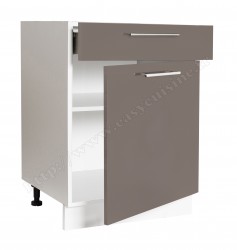 Élément bas 60cm 1 porte 1 tiroir