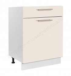 Élément bas 60cm 1 porte 1 tiroir