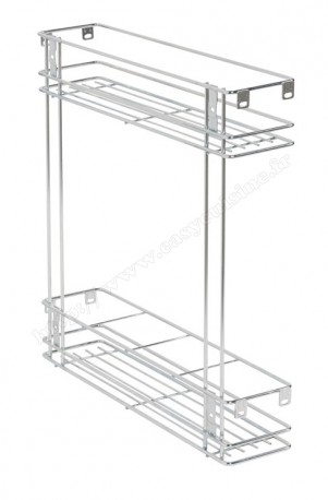 panier inox coulissant bas 15