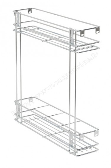 panier inox coulissant bas 15