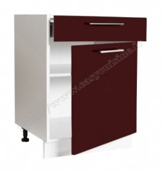 Élément bas 60cm 1 porte 1 tiroir