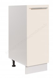 Bas  30 cm avec panier inox coulissant